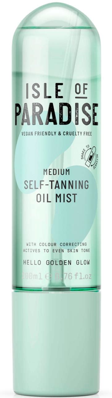 isle of paradise tanning mist.